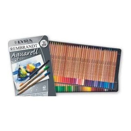 PASTELLI LYRA REMBRANDT AQUARELL 36pz SCATOLA MET.