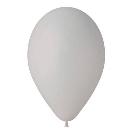 PALLONCINI LATTICE MEDIUM 10 26cm 100pz GRIGIO