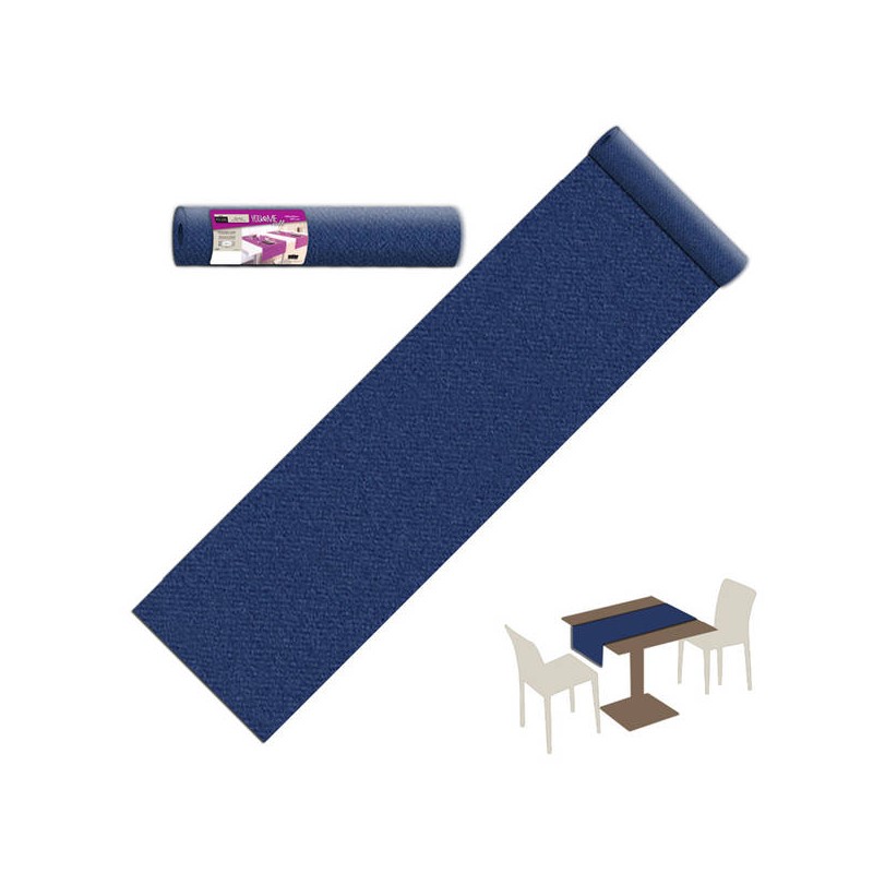 RUNNER ROTOLO PLUS BLU 40x120cm 20pz