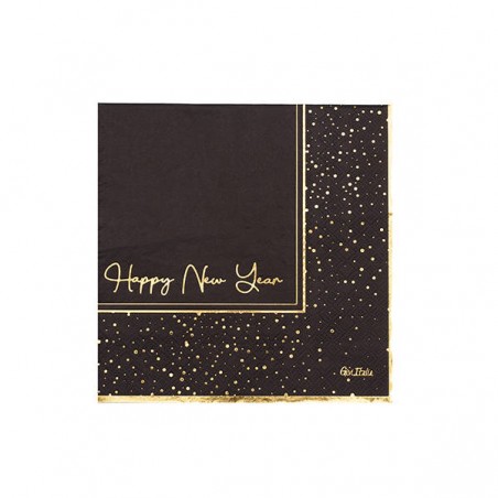 TOVAGLIOLI 33x33 HAPPY NEW YEAR 3veli 16pz