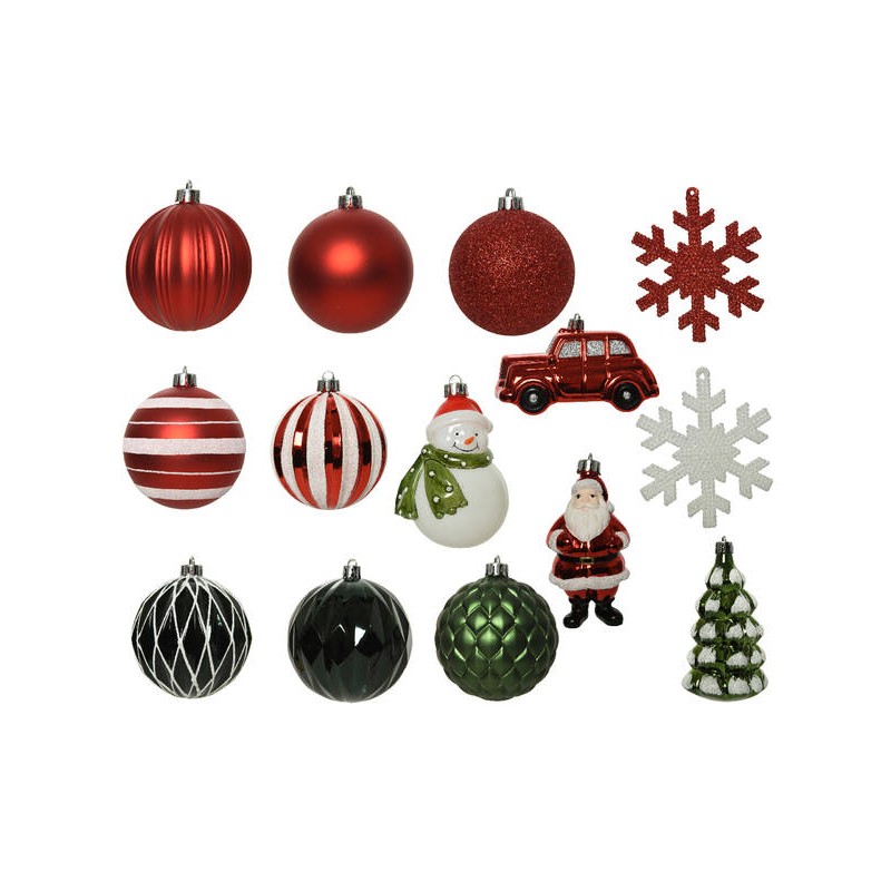 SET MIX APPENDINI PER ALBERO ASS.TI 8cm 15pz
