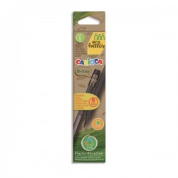 CARIOCA ECO-FAMILY MATITA HB + GOMMA 6pz