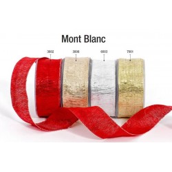 NASTRO TESSUTO MONT BLANC mm38x20mt 6003-ARGENTO