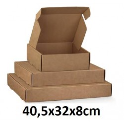 SCATOLA FAST 40,5x32x8cm AVANA LISCIA