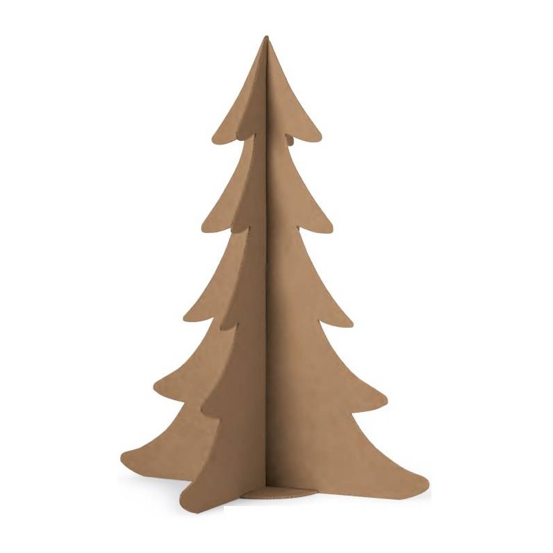 ALBERO IN CARTONE H.138,5cm AVANA