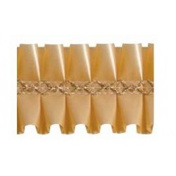 NASTRO GIROTORTA PVC ORO FLOREAL 15mt