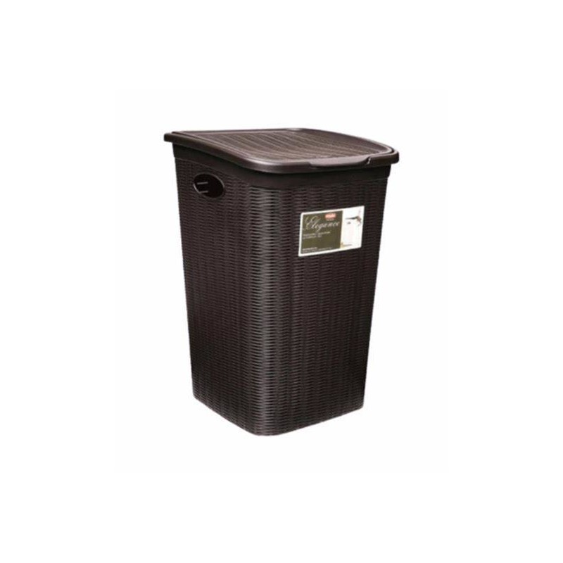 PORTABIANCHERIA ELEGANCE 38x37x54,5h 50lt MOKA