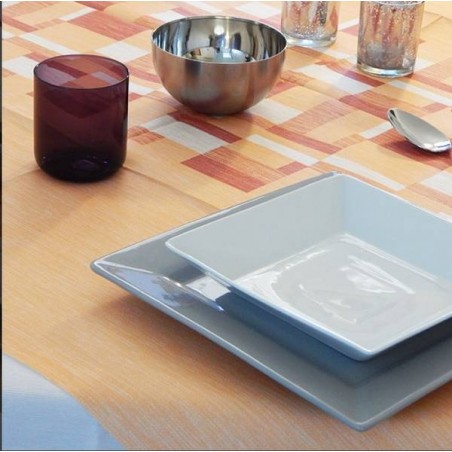 COPRIMACCHIA 100x100 AIRLAID PLUS 25pz KUADRA ARANCIO