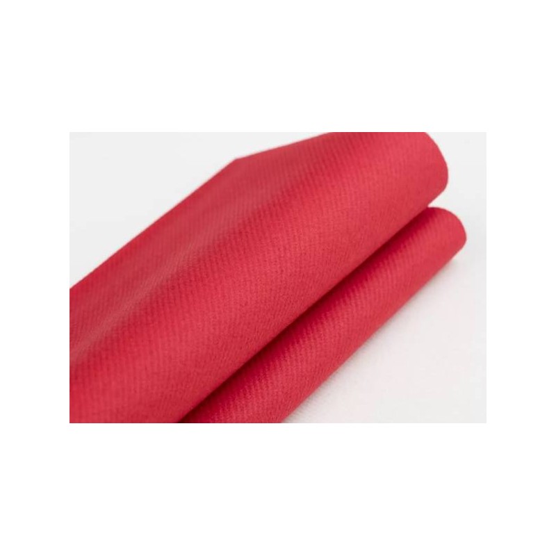 TOVAGLIA AIRLAID 100x100cm T.UNITA ROSSO 25pz