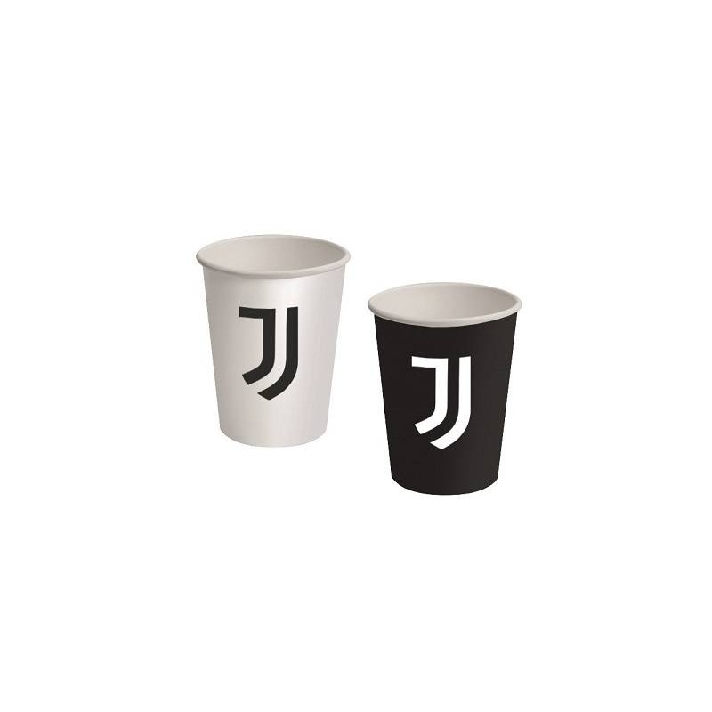 BICCHIERI CARTA 250ml JUVENTUS OFFICIAL NEW 8pz
