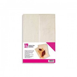 FOGLI CARTA RISO 50x70cm 25gr 10fg BIANCA