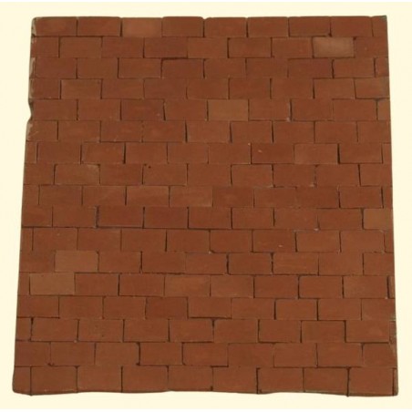 MATTONI RESINA COL.TERRACOTTA 10x7mm SET 100pz