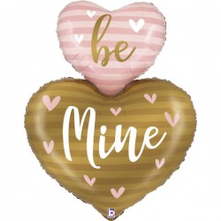 PALLONE MYLAR S/SHAPE 41'' BE MINE HEART 81cm