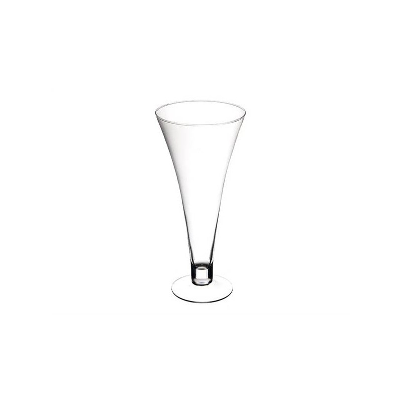 VASO VETRO H.40cm ø18cm SK-311-04