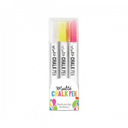 PENNARELLO GESSO STICK CANCELLABILE 3 COL.ASS.TI MULTI CHALK PEN
