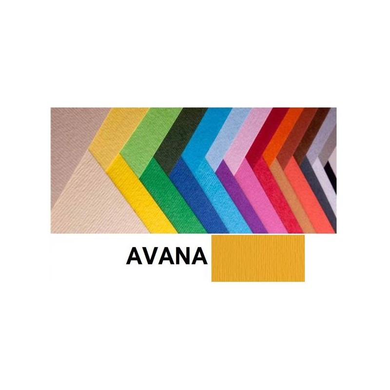 CARTONCINO BRISTOL 50x70cm 200gr AVANA FABRIANO