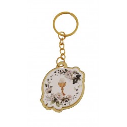 PORTACHIAVI PLEXI ORO C/CALICE LEGNO 12pz