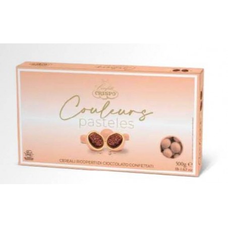 COULEURS PASTELES CEREALI RICOPERTI DI CIOCCOLATO CONFETTATI 500gr PESCA