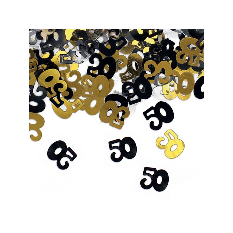 CONFETTI PARTY 50 ANNI PRESTIGE 15gr