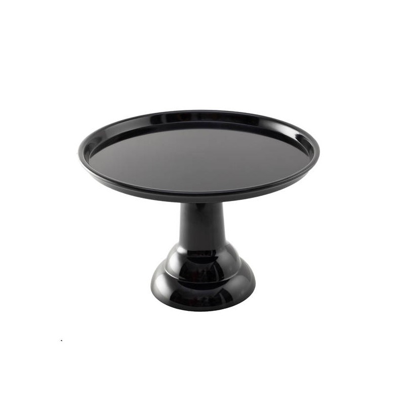 ALZATA MELAMINA NERA ø30 H.20cm