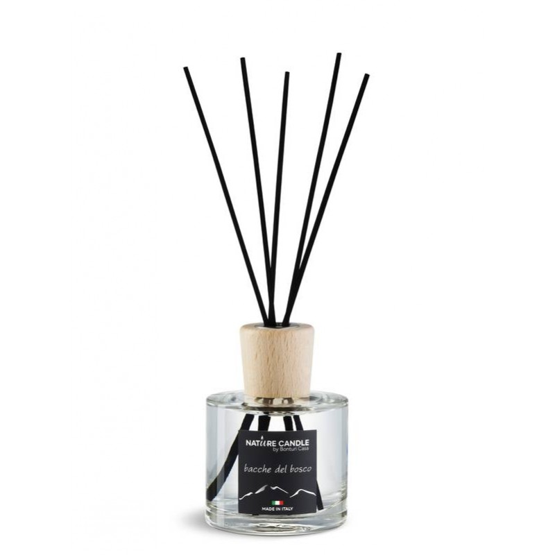 PROFUMATORE D'AMBIENTE C/STECCHI LEGNO 500ml BACCHE DEL BOSCO