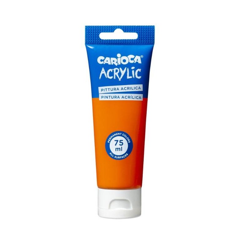 TEMPERA ACRILICA CARIOCA 75ml ARANCIO