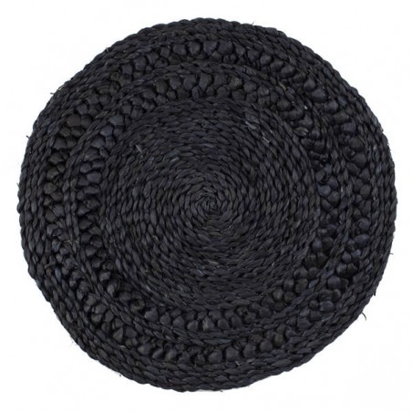 TOVAGLIETTA ROTONDA FIBRA VEGETALE ø35cm DARK BLU 1pz