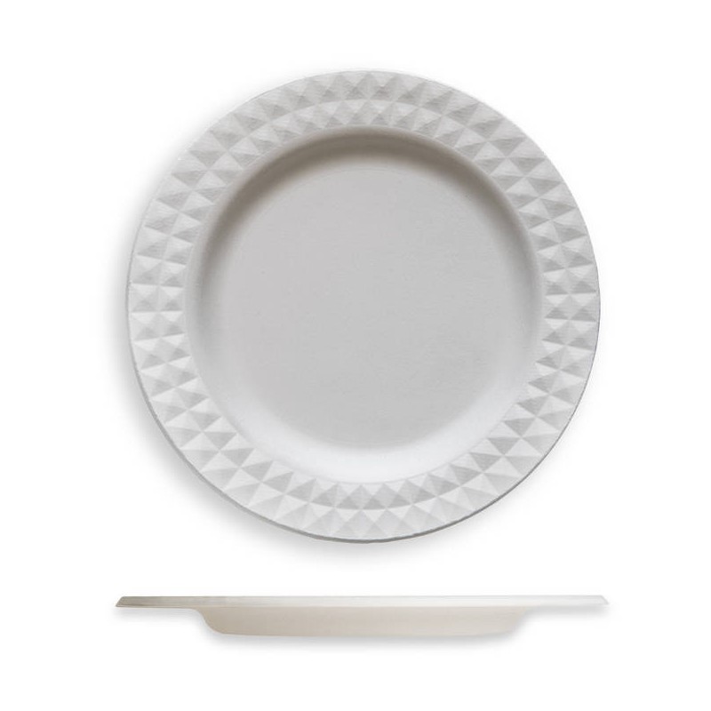 PIATTI PIANI DECOR ø18cm POLPA 50pz