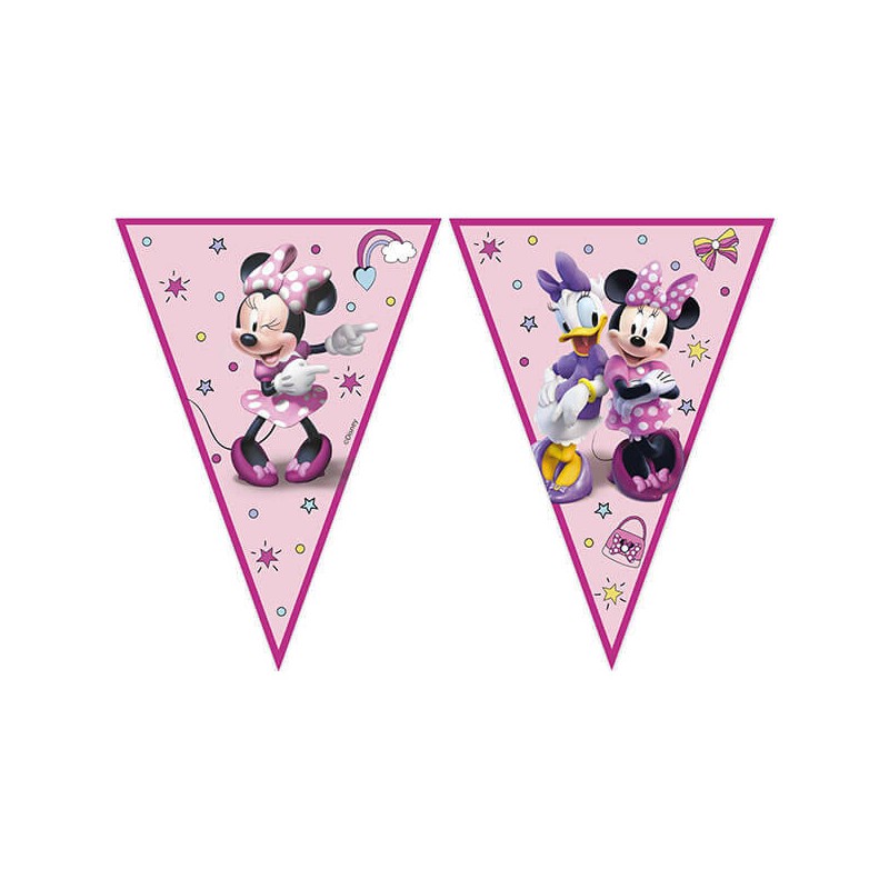 FESTONE BANDIERINE CARTA MINNIE JUNIOR 2,30mt
