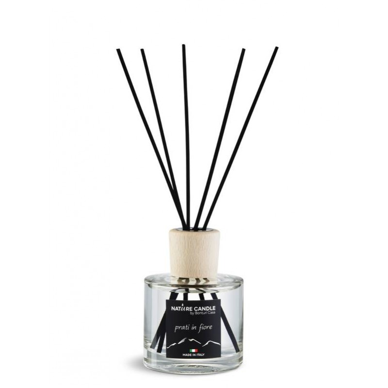PROFUMATORE D'AMBIENTE C/STECCHI LEGNO 500ml PRATI IN FIORE