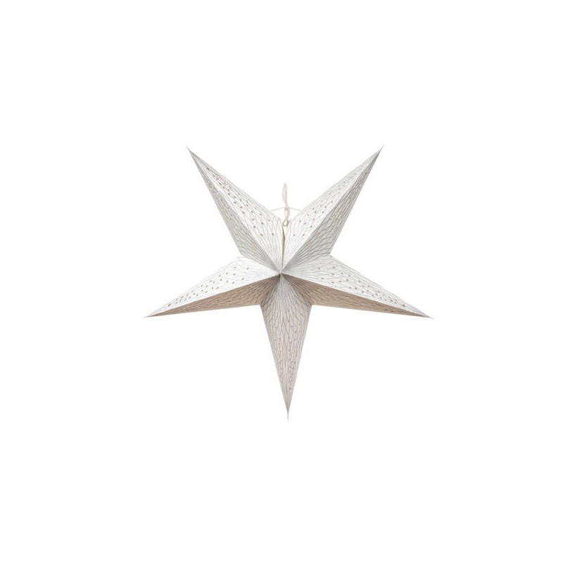 STELLA DI CARTA H.40cm BIANCA