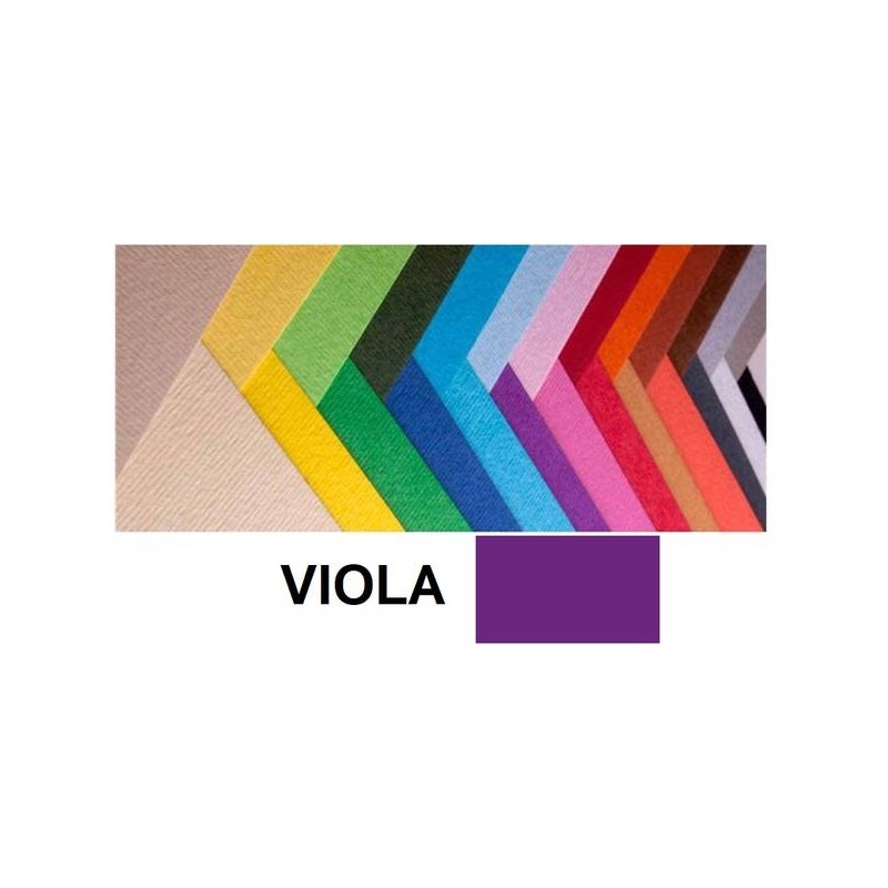CARTONCINO BRISTOL 50x70cm 200gr VIOLA FABRIANO
