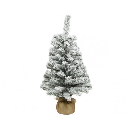 ALBERO MINI INNEVATO IMPERIAL ø25cm H.60cm VERDE-BIANCO