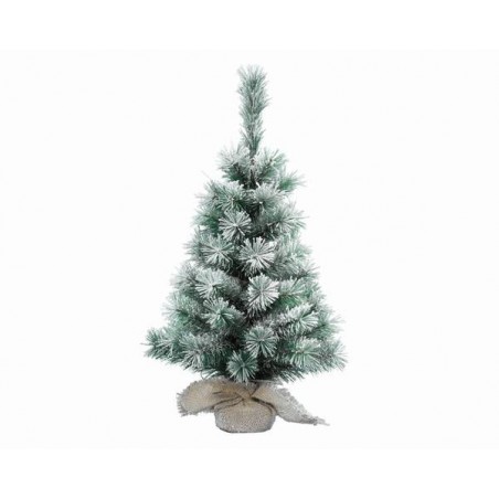 ALBERO MINI VANCOUVER INNEVATO ø24cm H.35cm VERDE