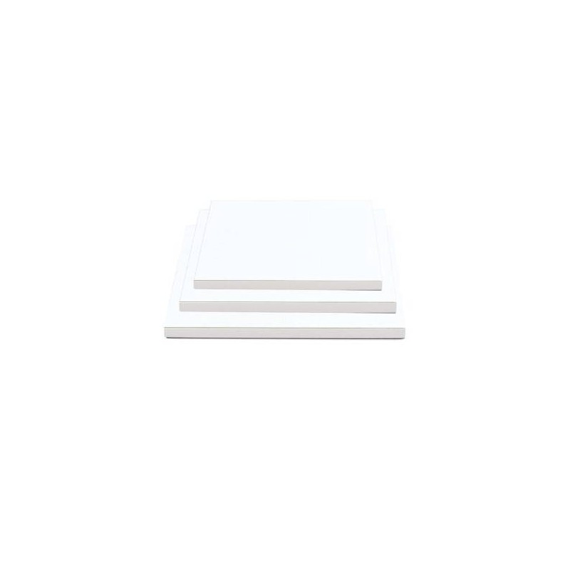 SOTTOTORTA CAKE BOARD QUADRATO BIANCO 40x40x1,2m