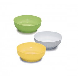 INSALATIERA COSTOLATA BIANCA ø16cm