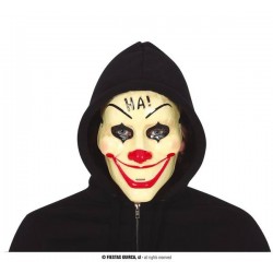 MASCHERA PAGLIACCIO HA! IN PVC