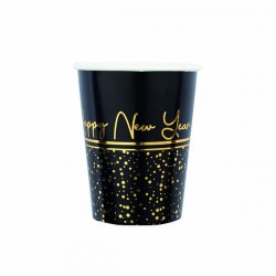 BICCHIERI 250cc E8 COVER HAPPY NEW YEAR 8pz