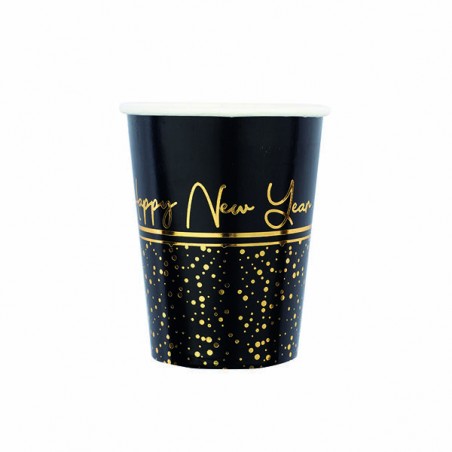 BICCHIERI 250cc E8 COVER HAPPY NEW YEAR 8pz