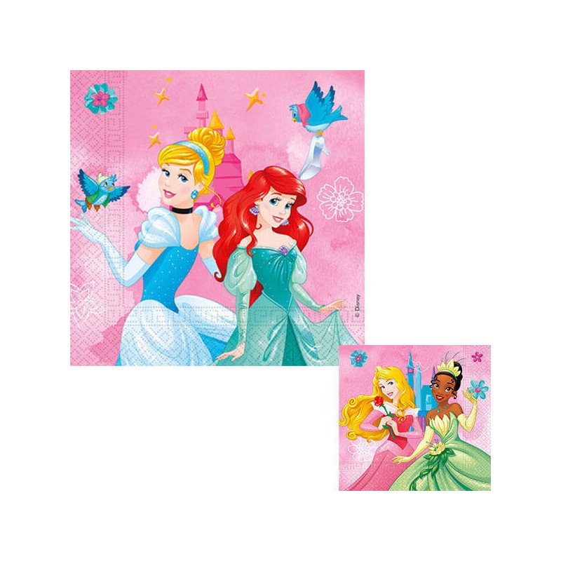 TOVAGLIOLI 33x33 PRINCIPESSE LIVE YOUR STORY 20pz