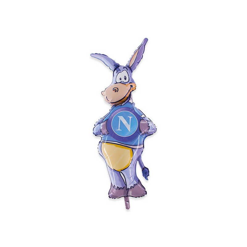 PALLONE MYLAR S/SHAPE 47'' SSC NAPOLI 51x119cm