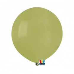 PALLONCINI LATTICE 19'' 48cm VERDE OLIVA 25pz