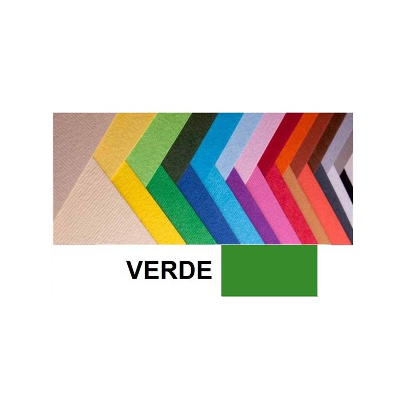 CARTONCINO BRISTOL 50x70cm 200gr VERDE FABRIANO