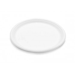 PIATTI PIANI POLPA BORDOFINO ø21 BIODEGRADABILI 50pz BYò