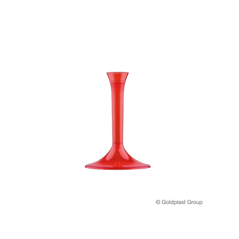 BASI FLUTES ROSSO TRASPARENTE-28 20PZ GP