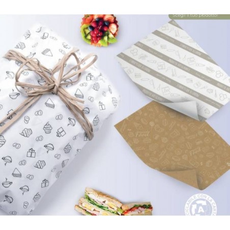 CARTA PASTICERIA ECOLIFE GOOD FOOD AVANA+PE 50x75cm 10kg