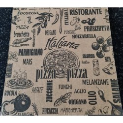 SCATOLE PIZZA 40x60x5cm BIO AVANA 50pz VINTAGE