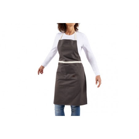 GREMBIULE COTONE ANTIBES 68x85cm ANTRACITE