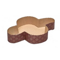 FORMA COTTURA COLOMBA 750gr 296x208x58mm 5 PEZZI