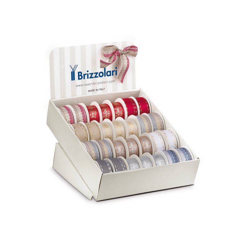 BOBINA TEX NATALE mm30x3mt 9640/22 ASS.TI 1pz